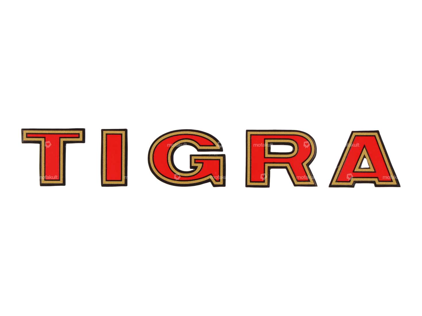 swiing® revival Aufkleber «TIGRA» 82 x 13 mm | Tigra Carousel Image 1