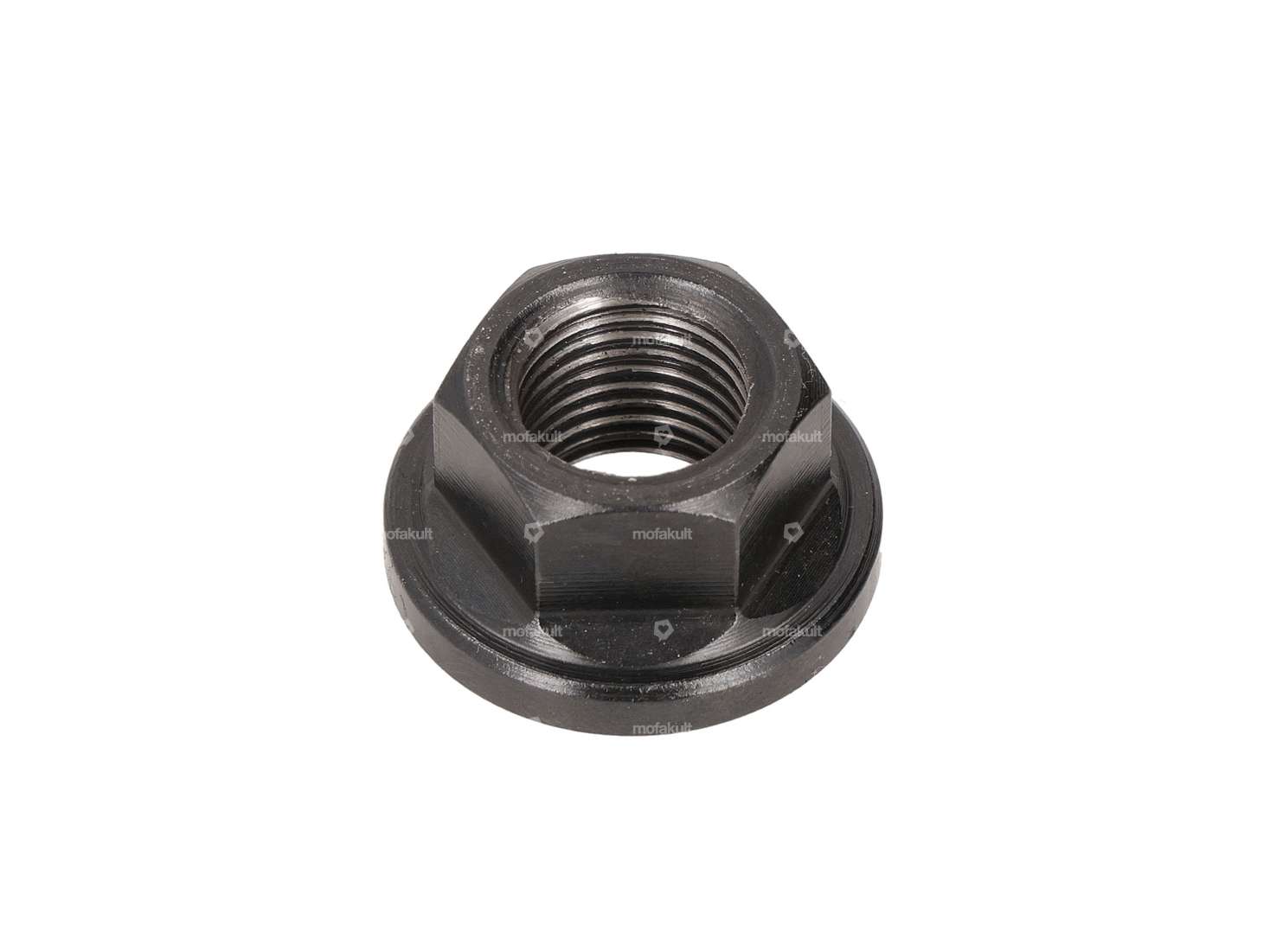 Mutter M10x1 Linksgewinde SW14 Bund Schwungrad Carousel Image 1