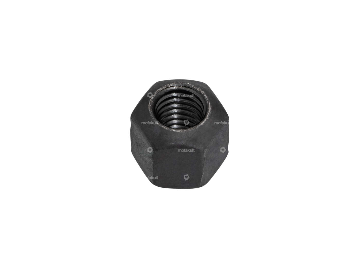 Nut M8 high burnished Carousel Image 1