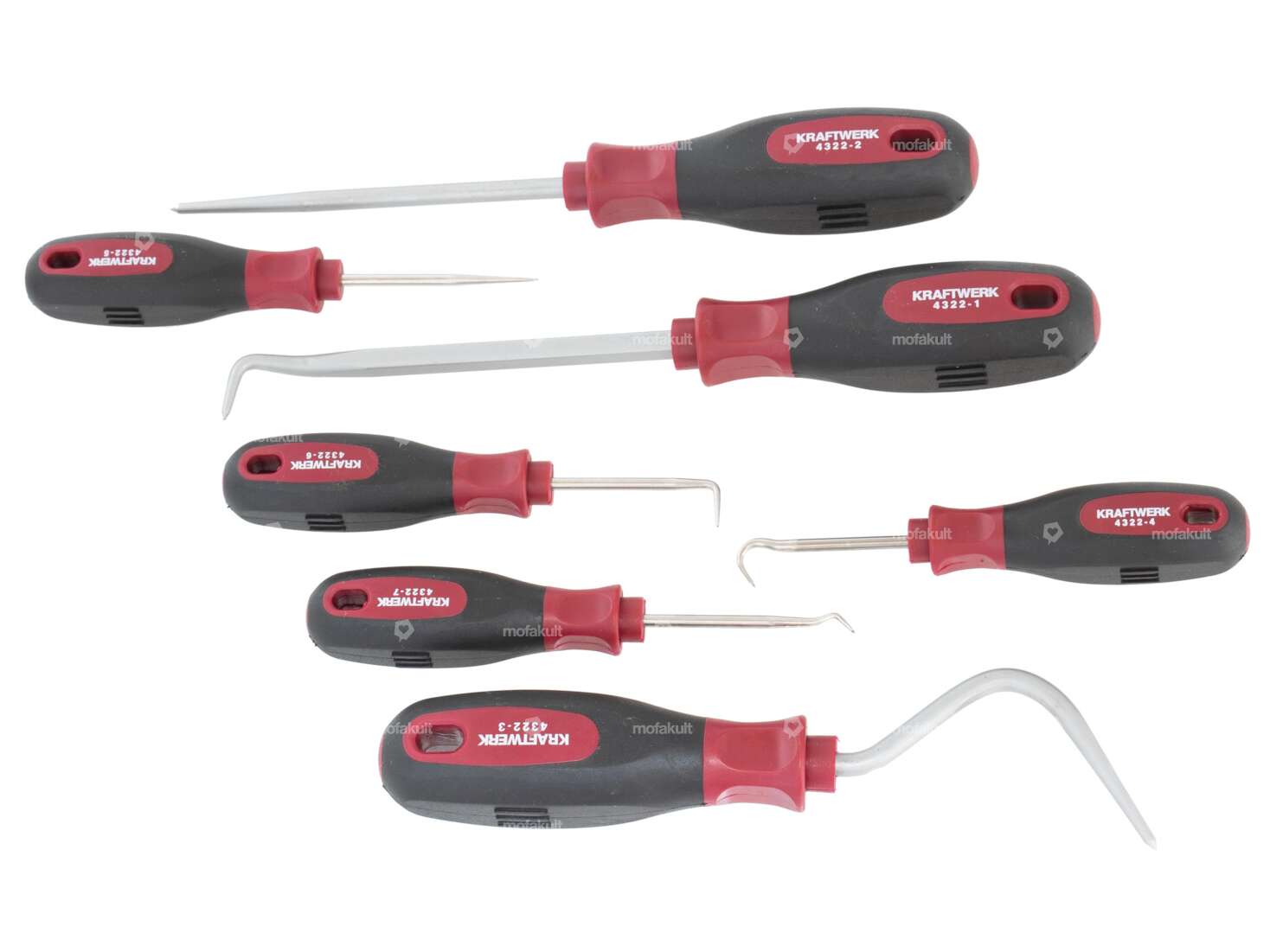 Kit d'outils de démontage de joints toriques Kraftwerk, 7 pièces Carousel Image 1