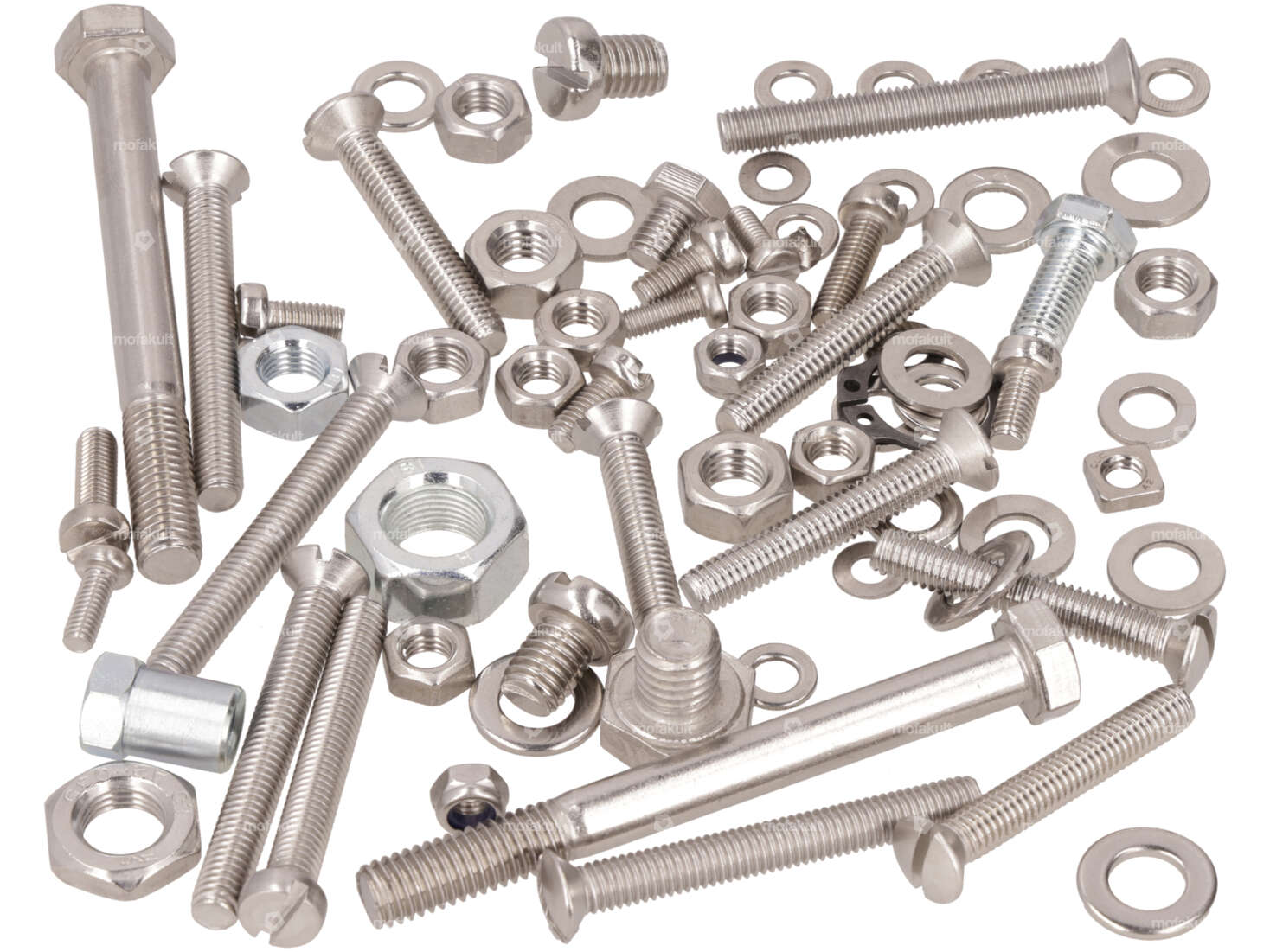 swiing® revival Kit de vis pour moteur Z50 Inox | Puch X30 Velux Carousel Image 1