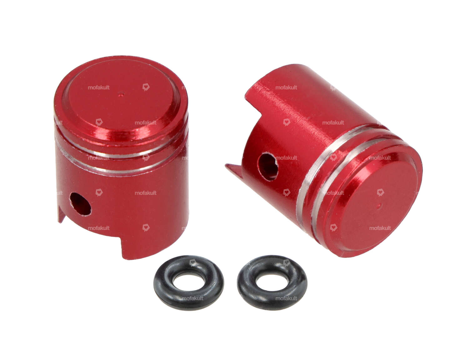 GPO Capuchons de valve piston rouge Carousel Image 1