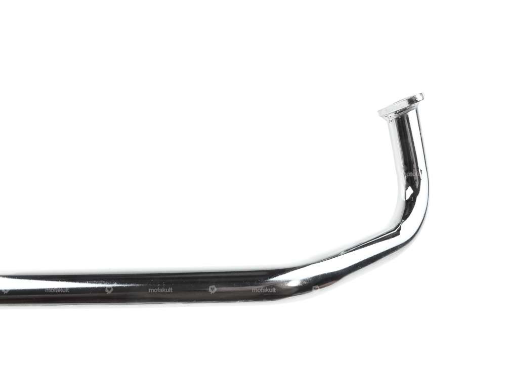 Echappement 25 mm sortie inclinée chrome | Tomos Carousel Image 3