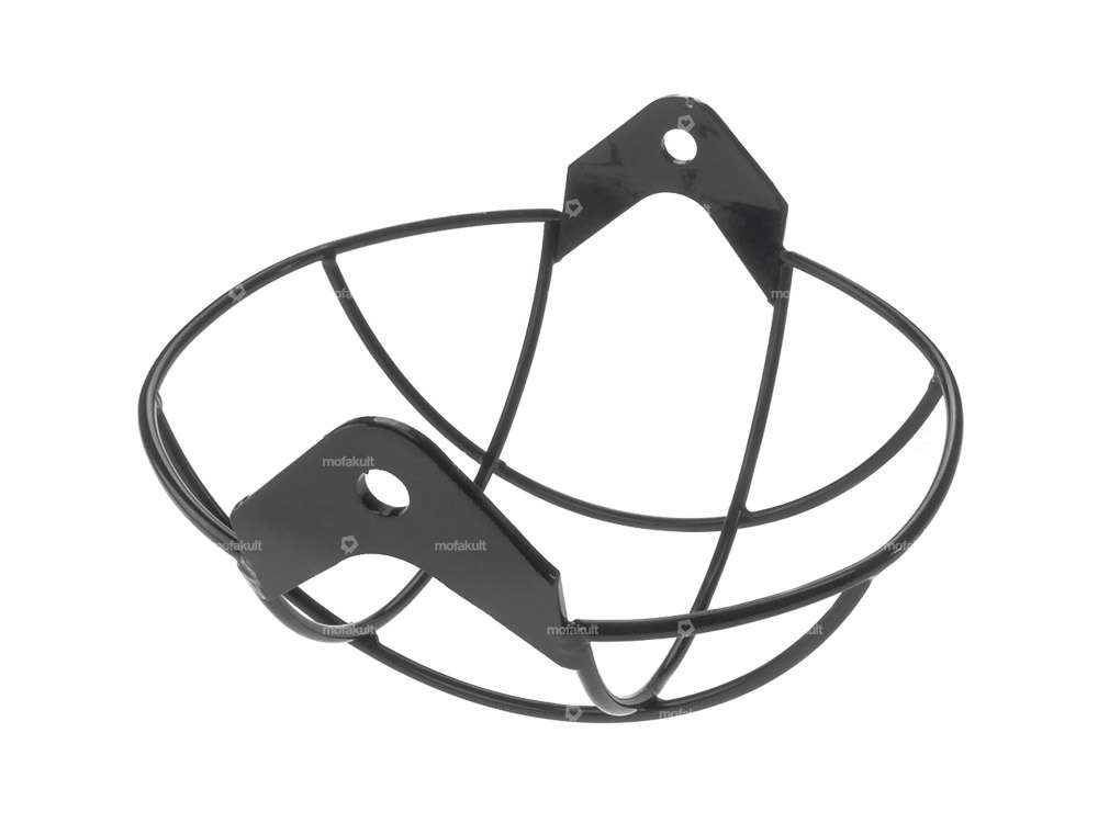 MLM Grille de lampe ronde noire Carousel Image 3