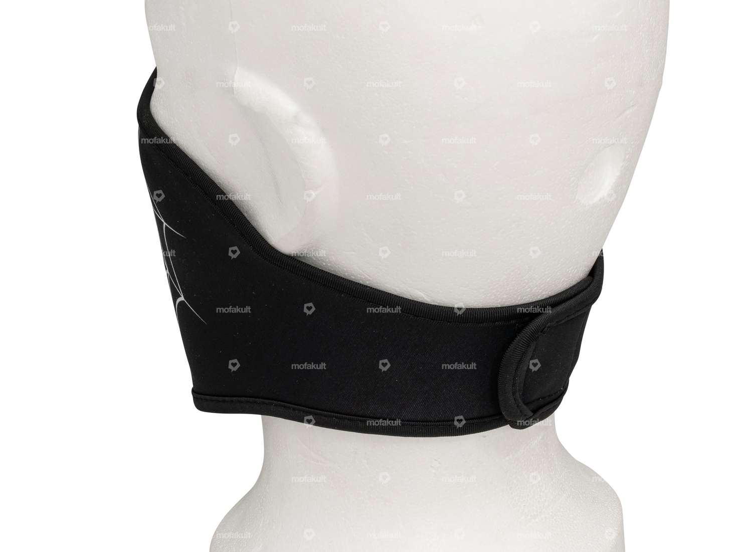 Face mask "Spider Web" black Carousel Image 2
