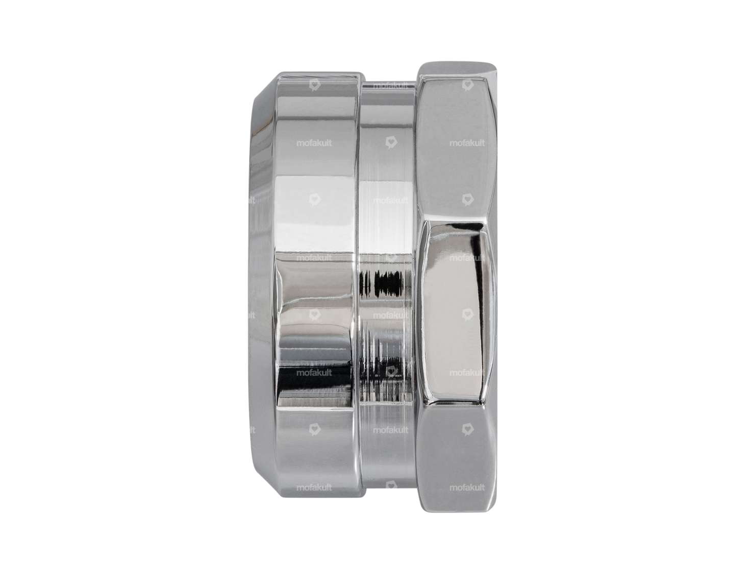 swiing® revival écrou de tige de fourche 1" / 24G ouvert potence chrome | Piaggio Ciao Carousel Image 3