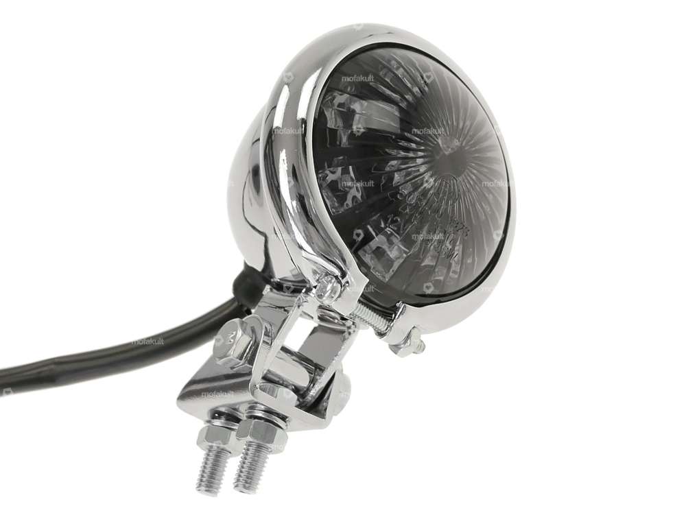 66HEROES Rücklicht «Minnesota» getönte Linse Chrom Carousel Image 4