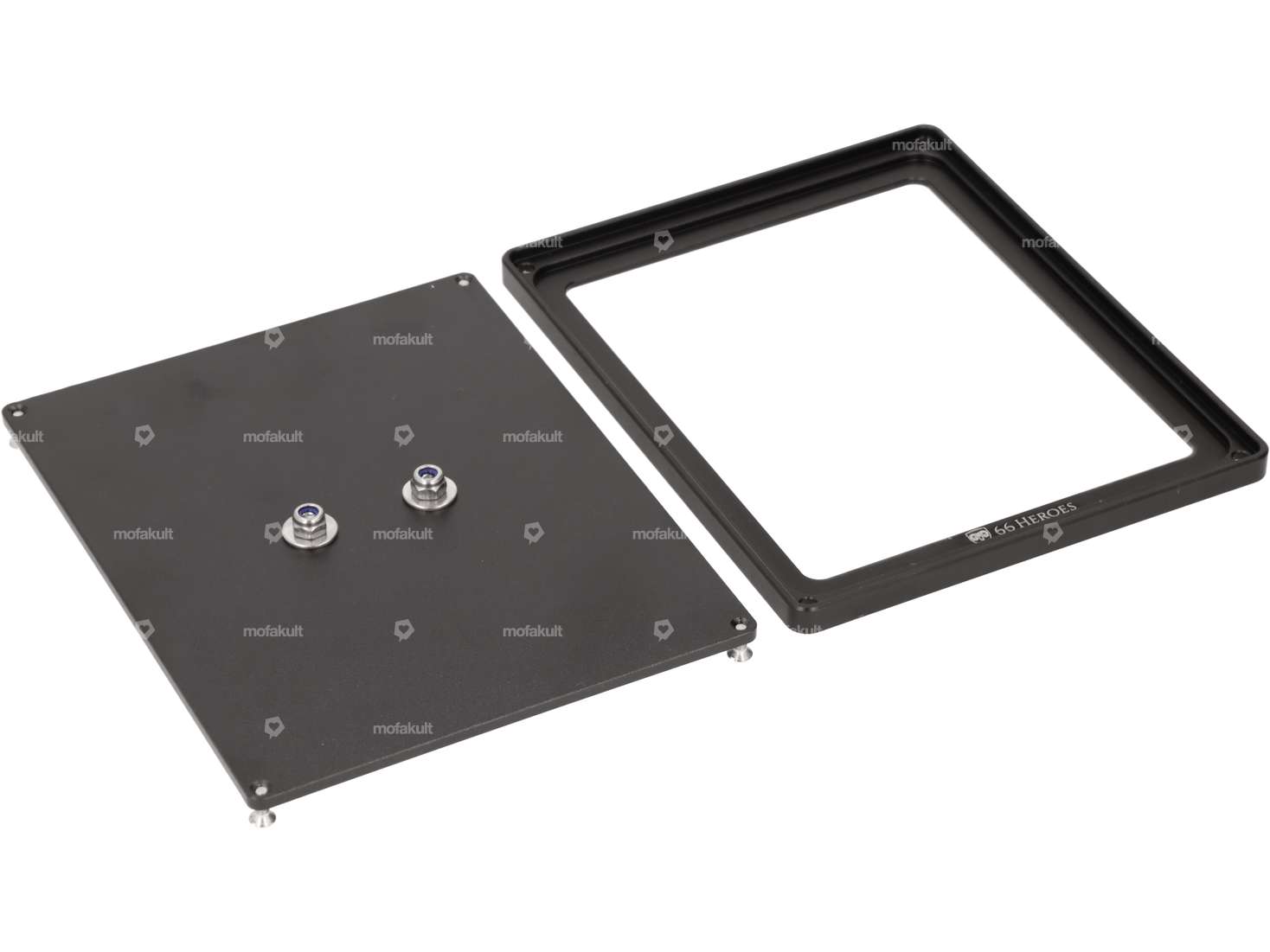 66HEROES Cadre de numérotation Custom "Sachs" noir (version DE) Carousel Image 3