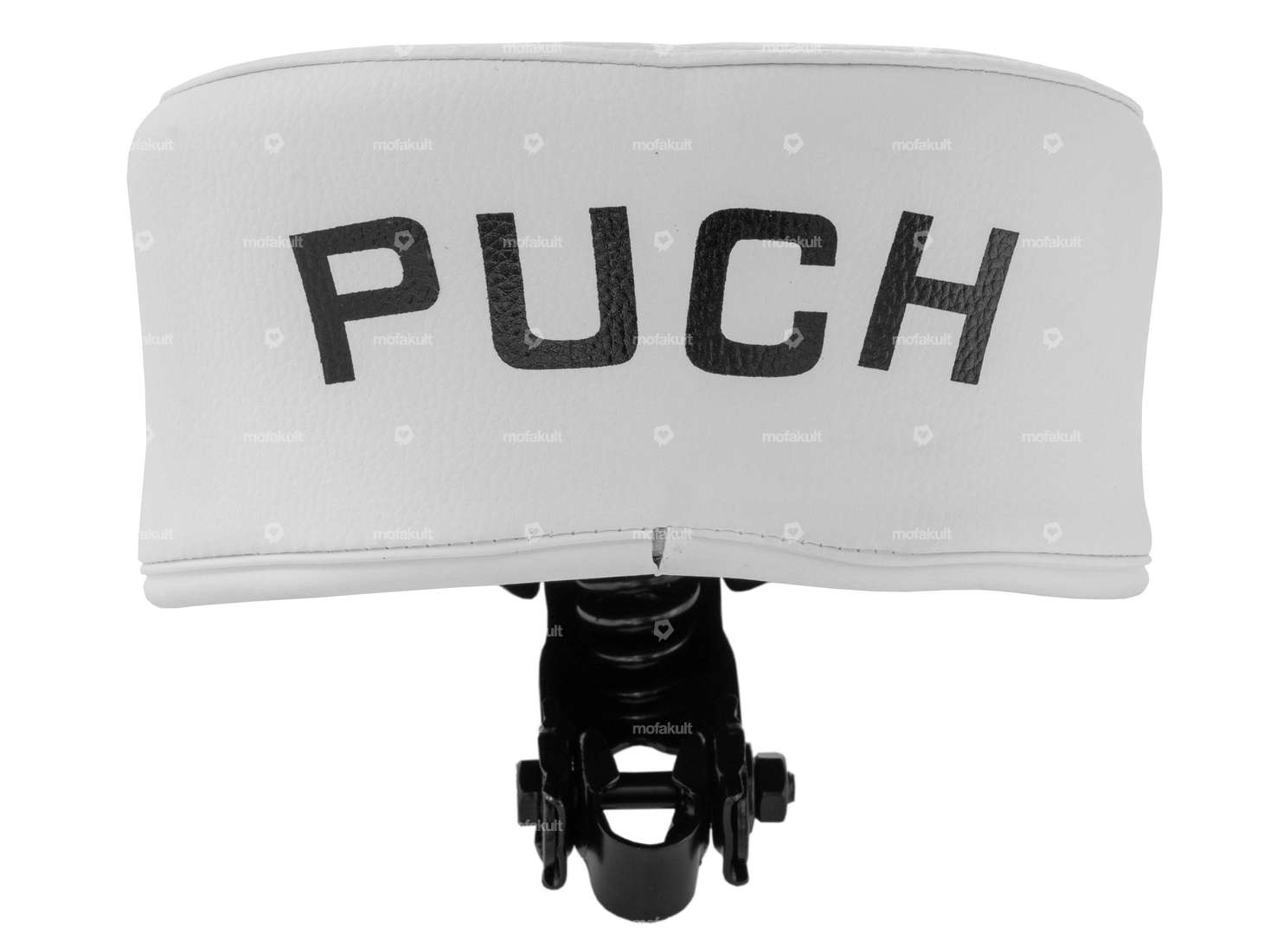 Sattel «PUCH» Schriftzug weiss Carousel Image 2