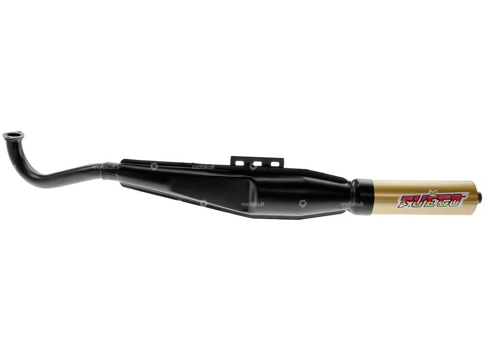 Jamarcol Fuego Auspuff schwarz | Puch Carousel Image 2