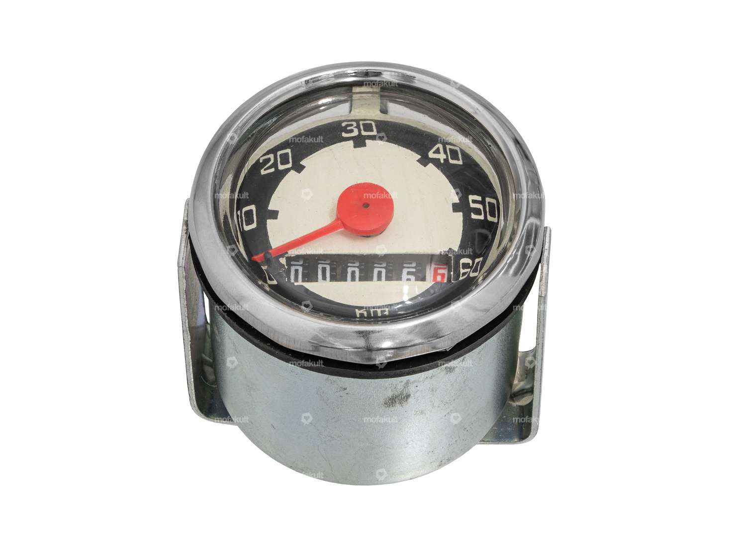 Tacho 60 km/h Ø 48 VDO Nachbau Carousel Image 1