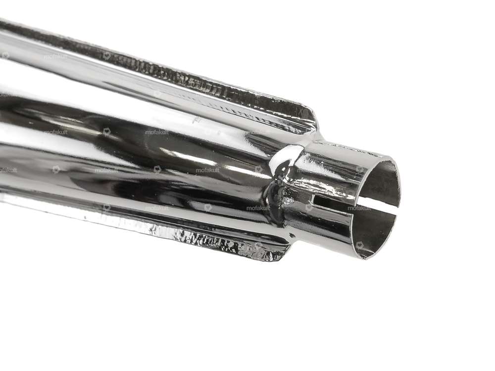 Jamarcol Fuego muffler 32 mm chrome / gold Carousel Image 3