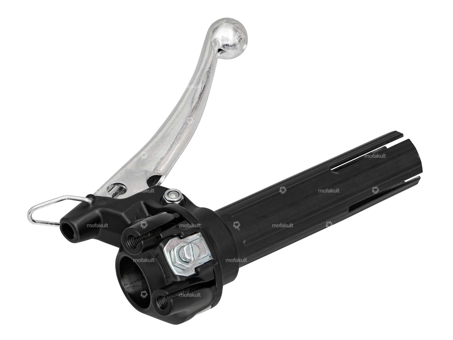 Set de poignées 2 vitesses HG reproduction noir Carousel Image 2