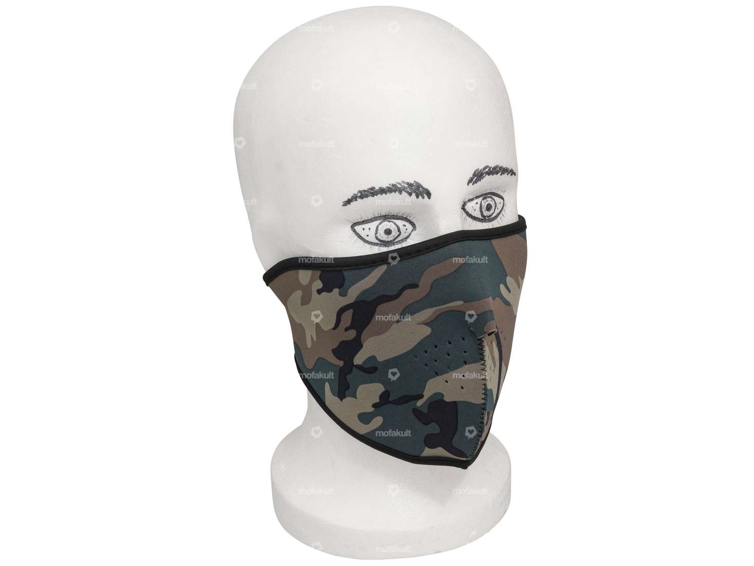 Camouflage" face mask Carousel Image 1