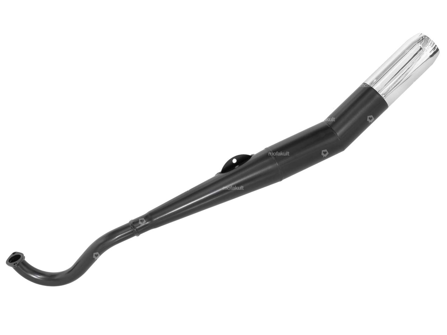 HOMOET Échappement RS noir / chrome | Puch Carousel Image 1