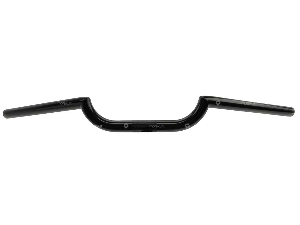 Guidon plaque de fourche 7cm Racing noir Carousel Image 1