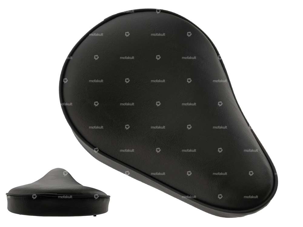 Selle "Tuck & Roll" uni noir Carousel Image 1