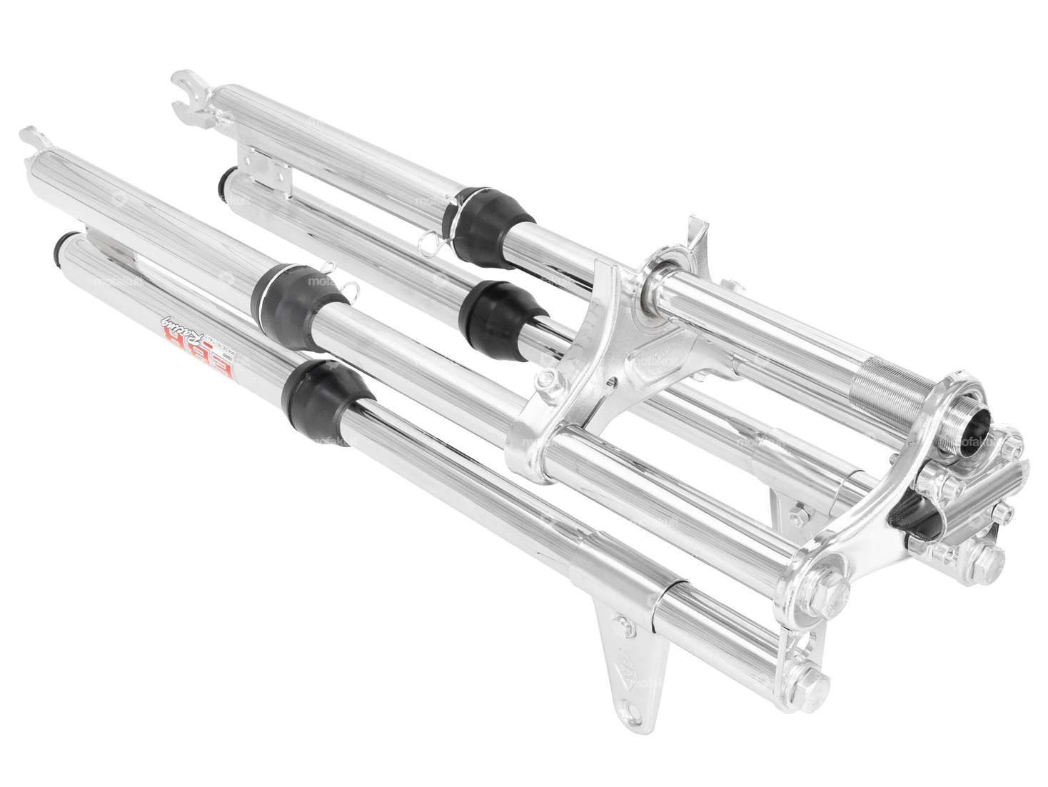 EBR fourche double renforcée rallongée chrome | Puch Carousel Image 2