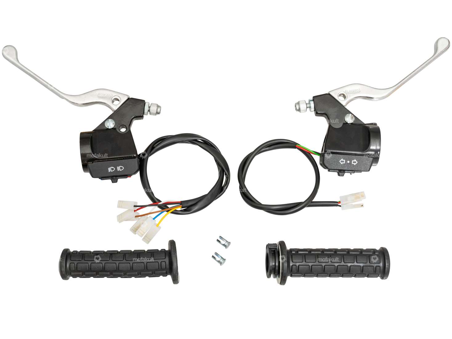 Lusito handle set with blinker, light & horn Carousel Image 1