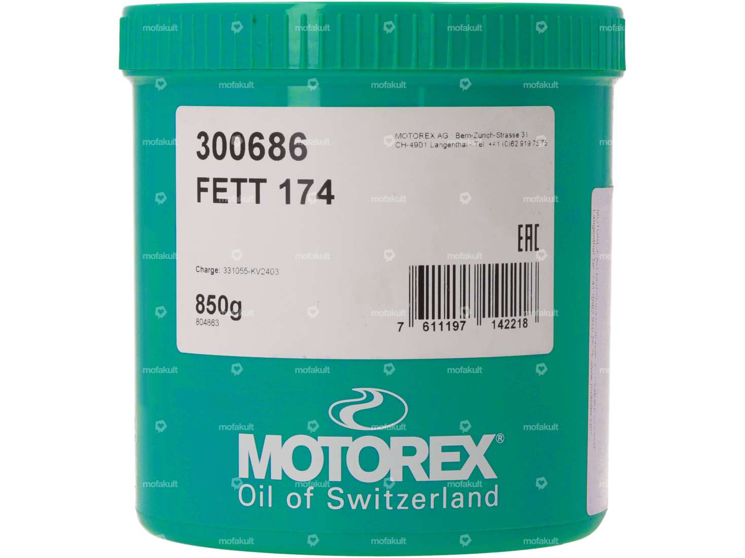 Motorex FETT 174 mineralisches Getriebefliessfett 850 g Carousel Image 1