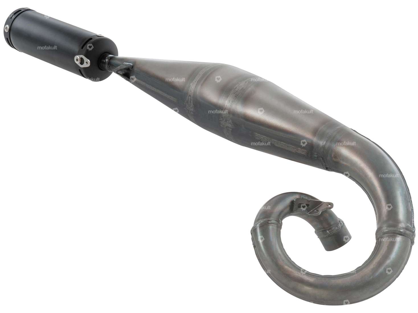 Polini EVO Auspuff (27 mm Anschluss) | Piaggio Ciao, SI, Bravo, Boxer Carousel Image 3