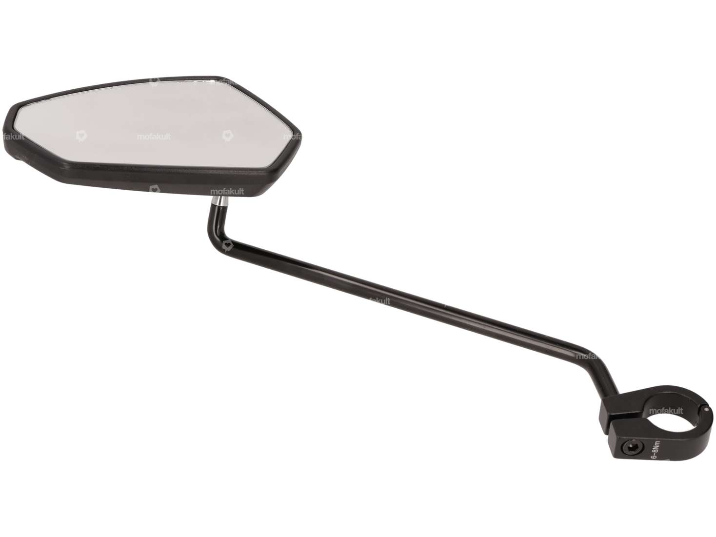 ergotec mirror M-77L angular 12 cm left black Carousel Image 2