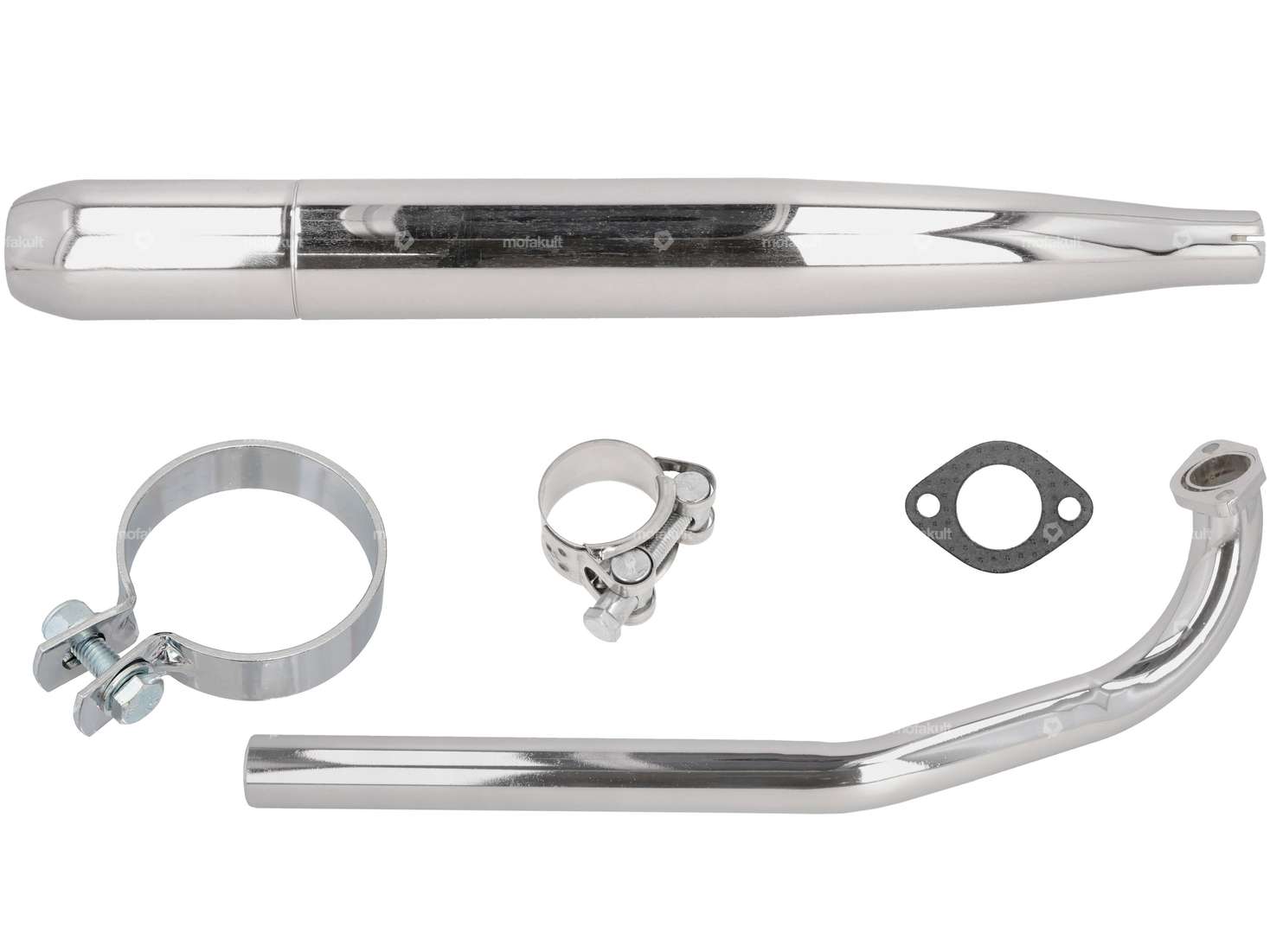 GPO Auspuff Zigarre Ø 28 / 60 mm | Puch X30 Velux Carousel Image 1