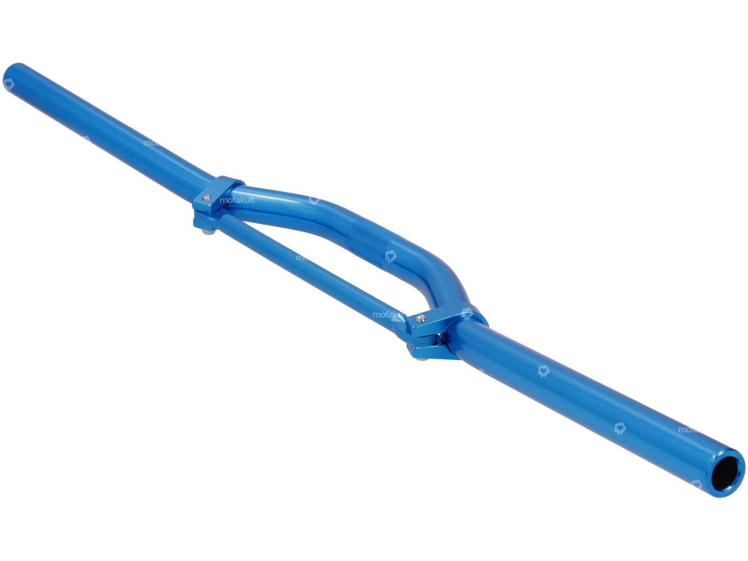 Guidon de course STR8 Plaque de fourche 7 cm / étroite Aluminium bleu Carousel Image 2