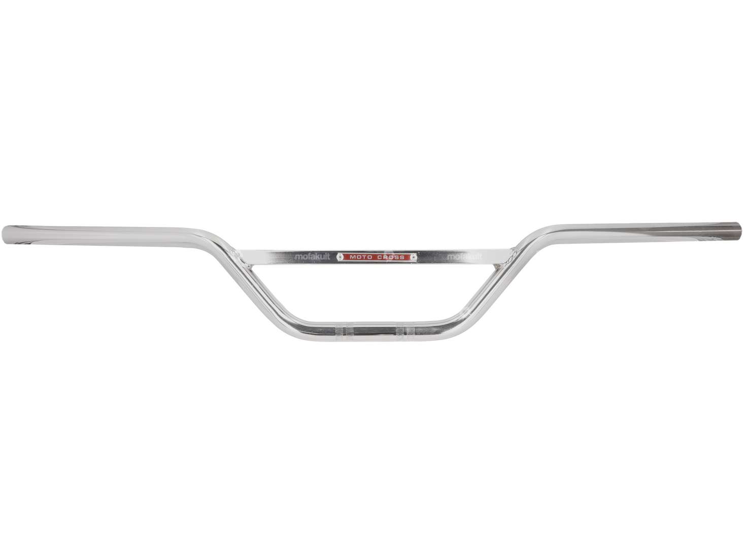 Lenker Gabelplatte 13 cm Motocross Chrom Carousel Image 1