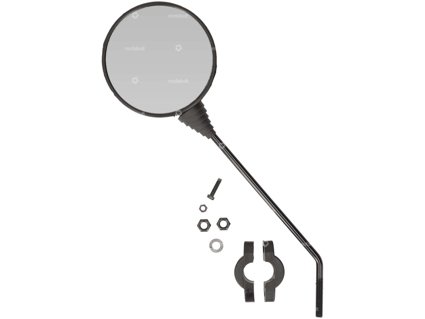 Miroir rond noir Carousel Image 1