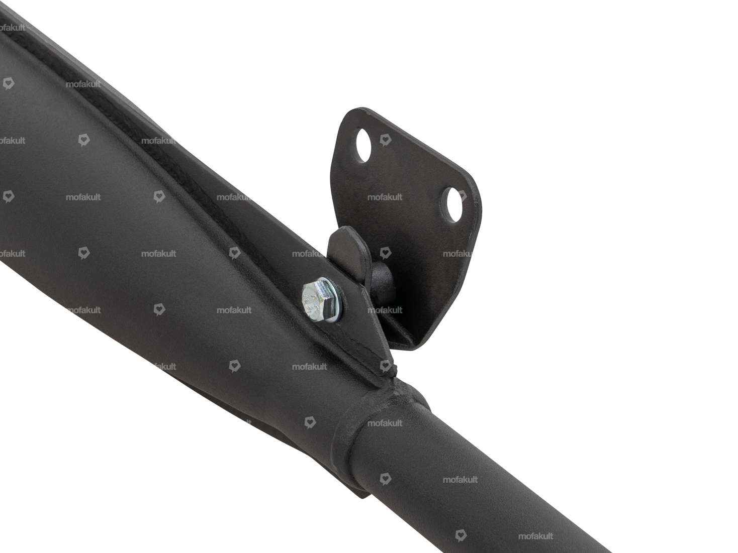 Auspuff 25 mm schräger Auslass schwarz | Tomos Carousel Image 4