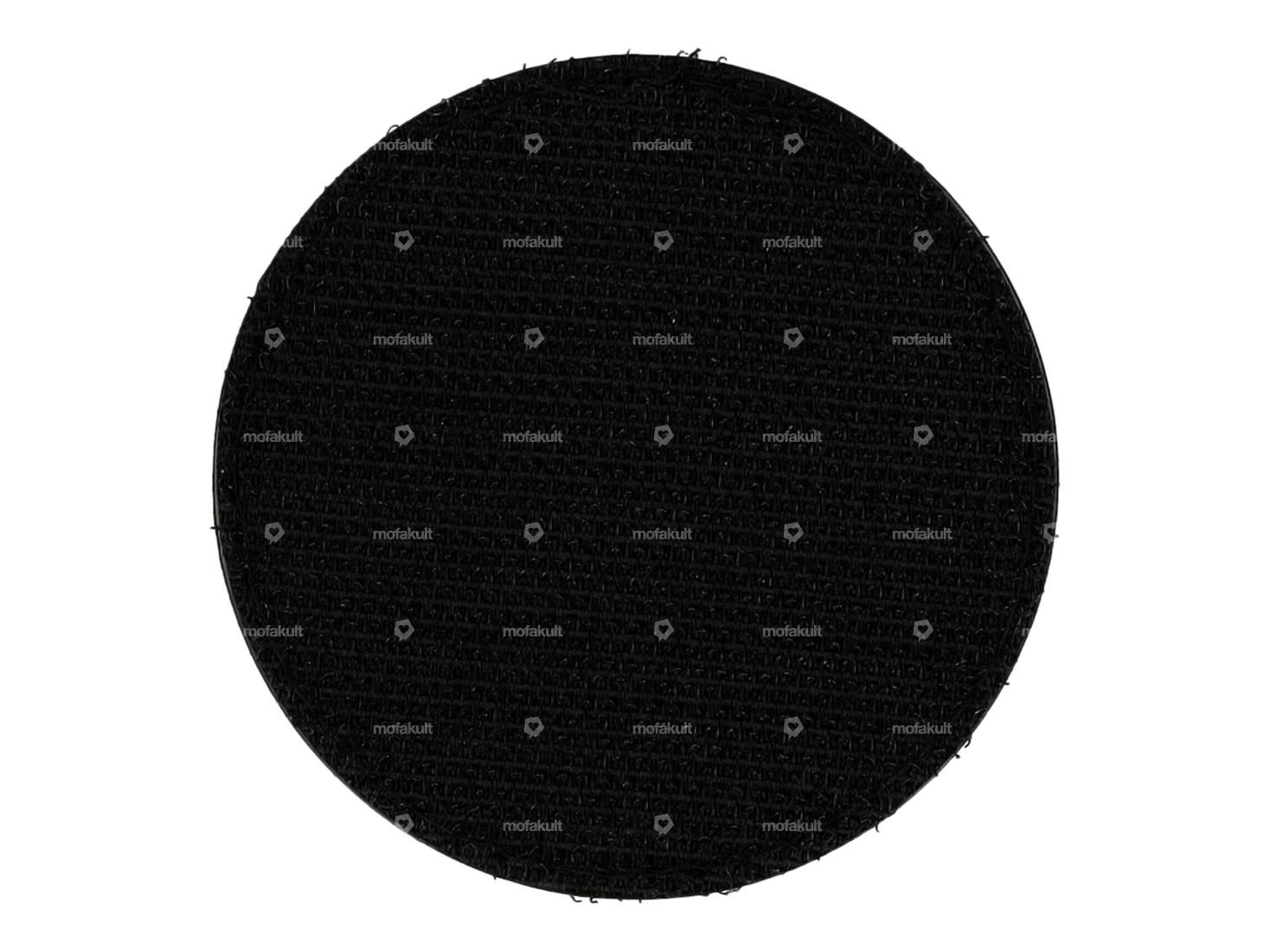 mk-Merch Klett-Patch «stay wild» Gummi rund Carousel Image 2