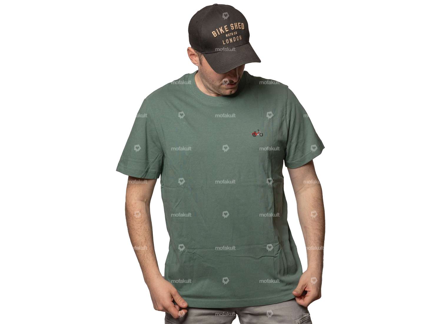 mk-Merch T-shirt "Maxi Tuning" pétrole Carousel Image 4