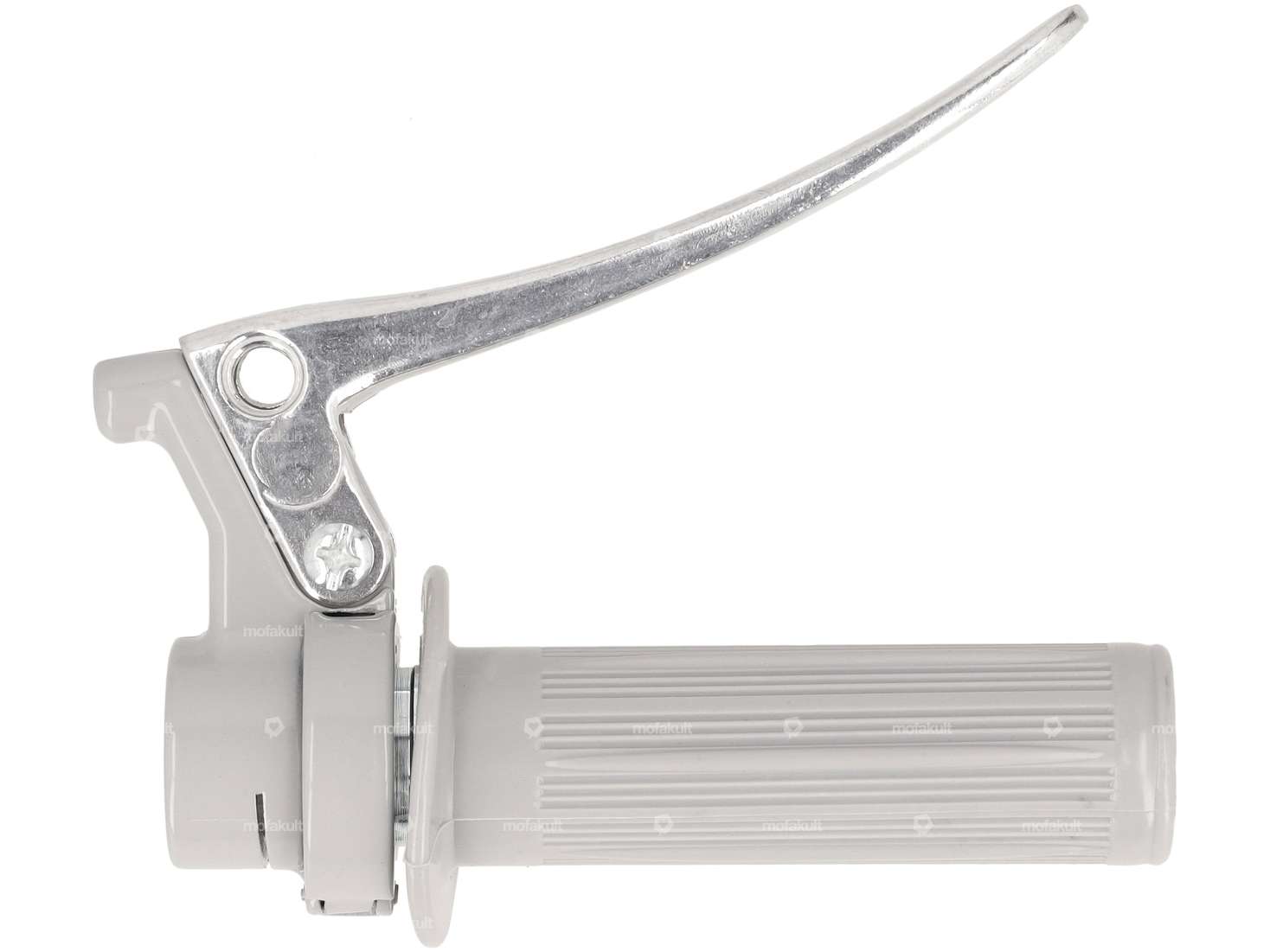 Poignée de gaz Oldschool fonte grise pointue Carousel Image 1