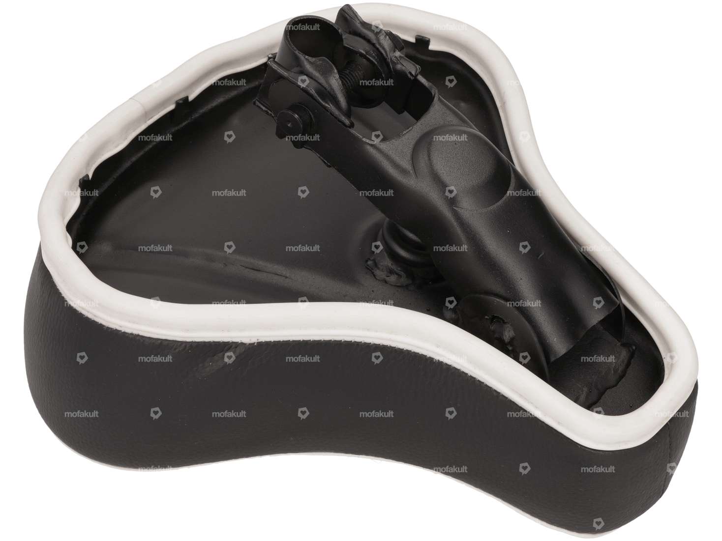 Selle "PUCH" noir - blanc Carousel Image 2