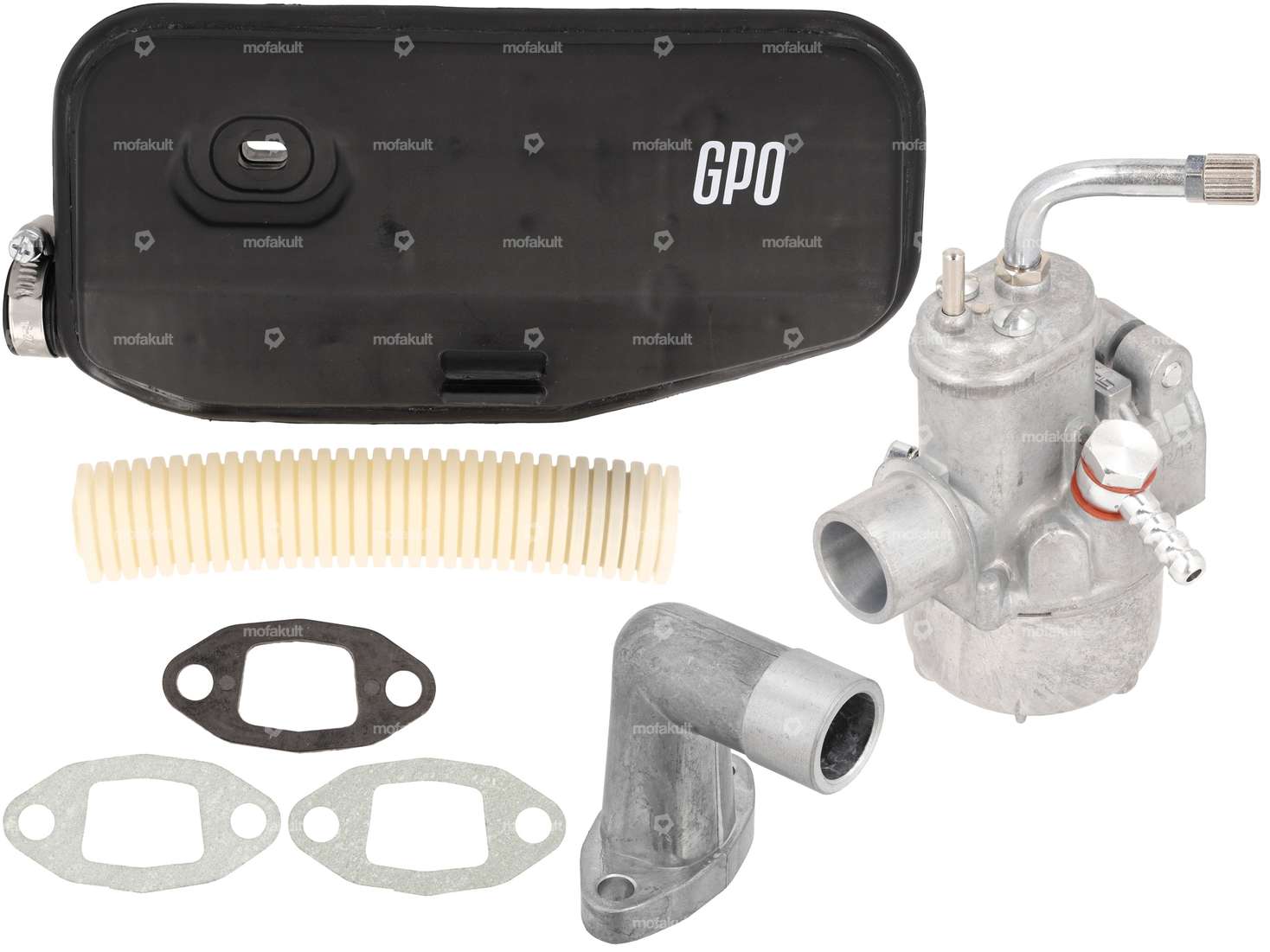 swiing® ingenious 15 mm carburetor set camouflaged | Puch E50 Carousel Image 1