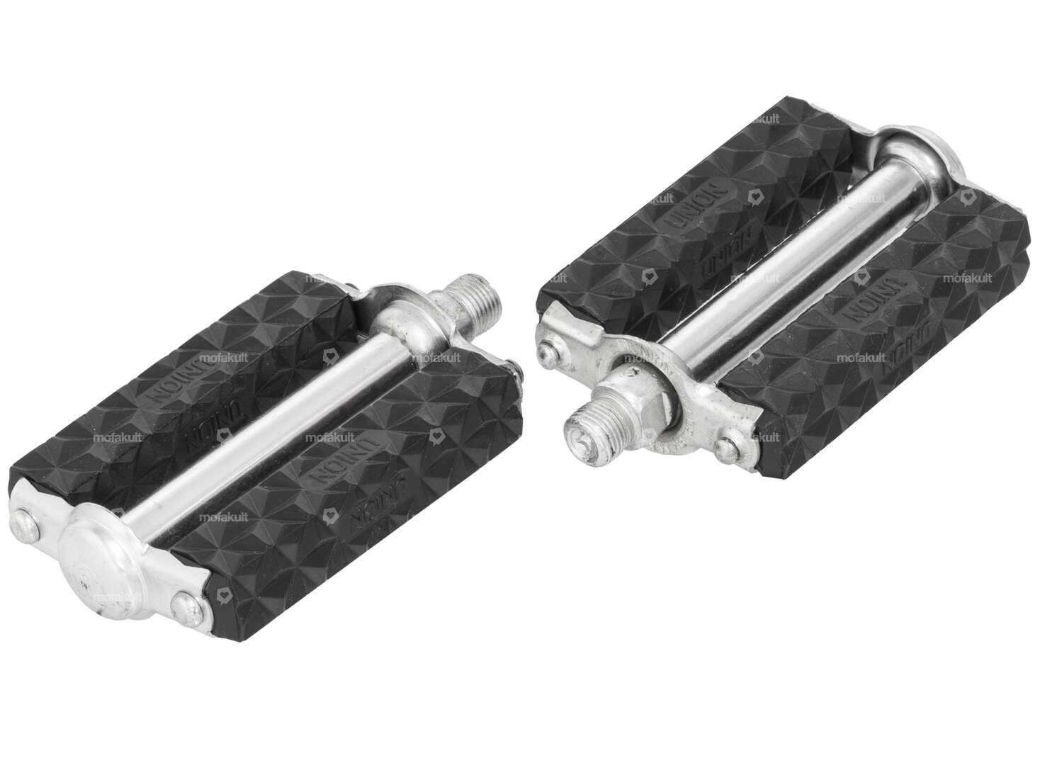 Pédales Union noir M14 x 1.25 | Solex, Motobecane, Peugeot Carousel Image 1