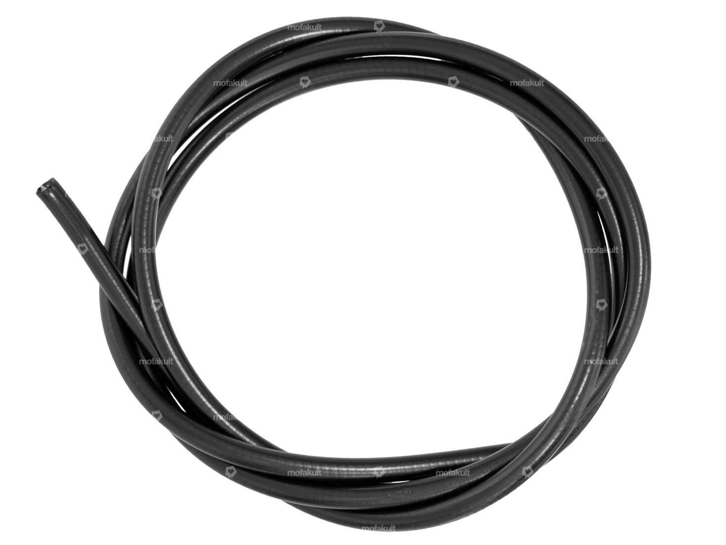 Cable sheath Ø 6 mm black (per meter) PTFE inner sheath Carousel Image 1