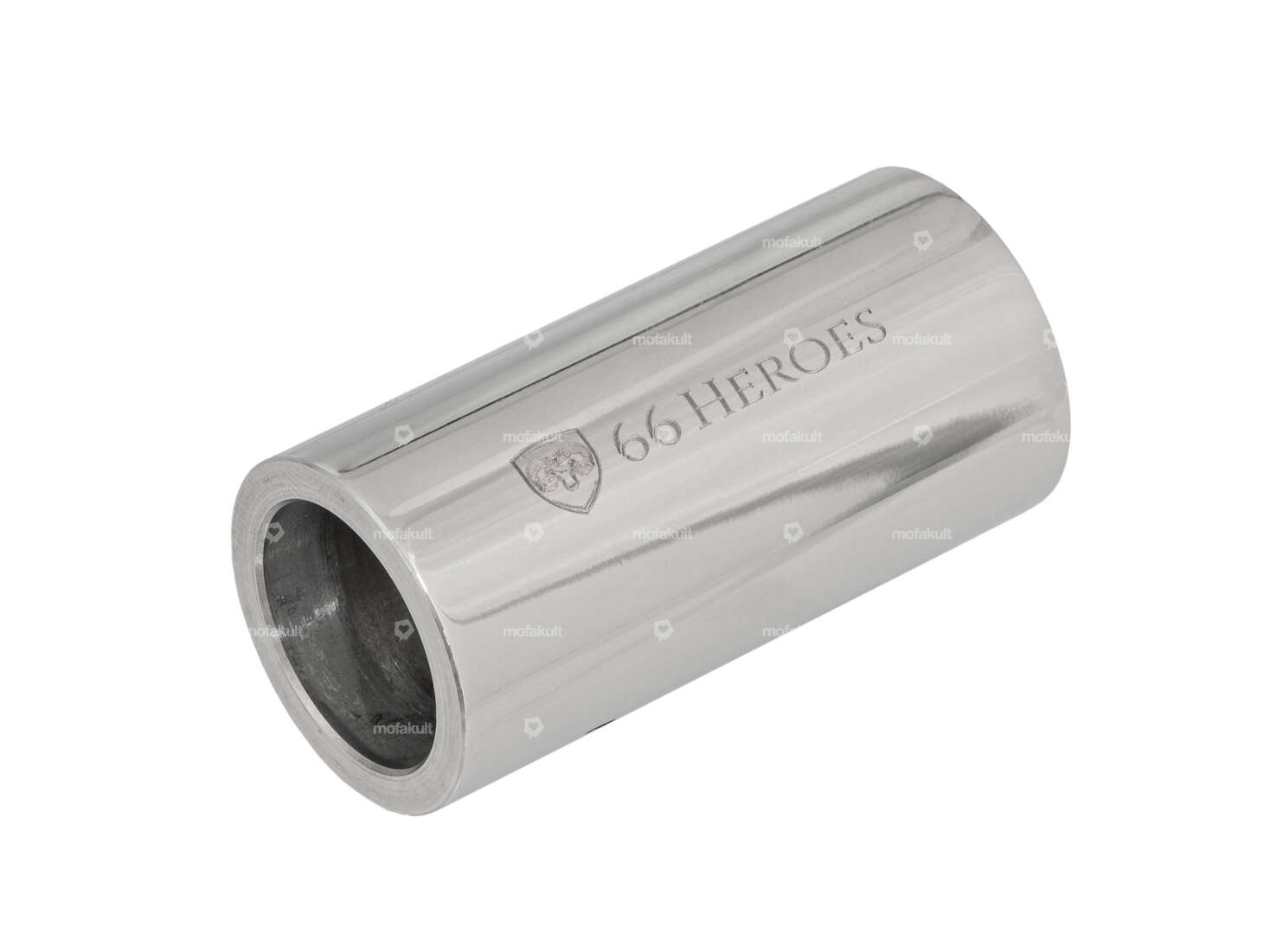 66HEROES Tube d'écartement axe de pédalier 50 mm Inox Carousel Image 1