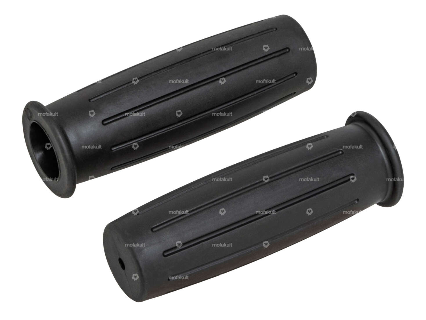 66HEROES Poignées rainurées automatique noir Carousel Image 1