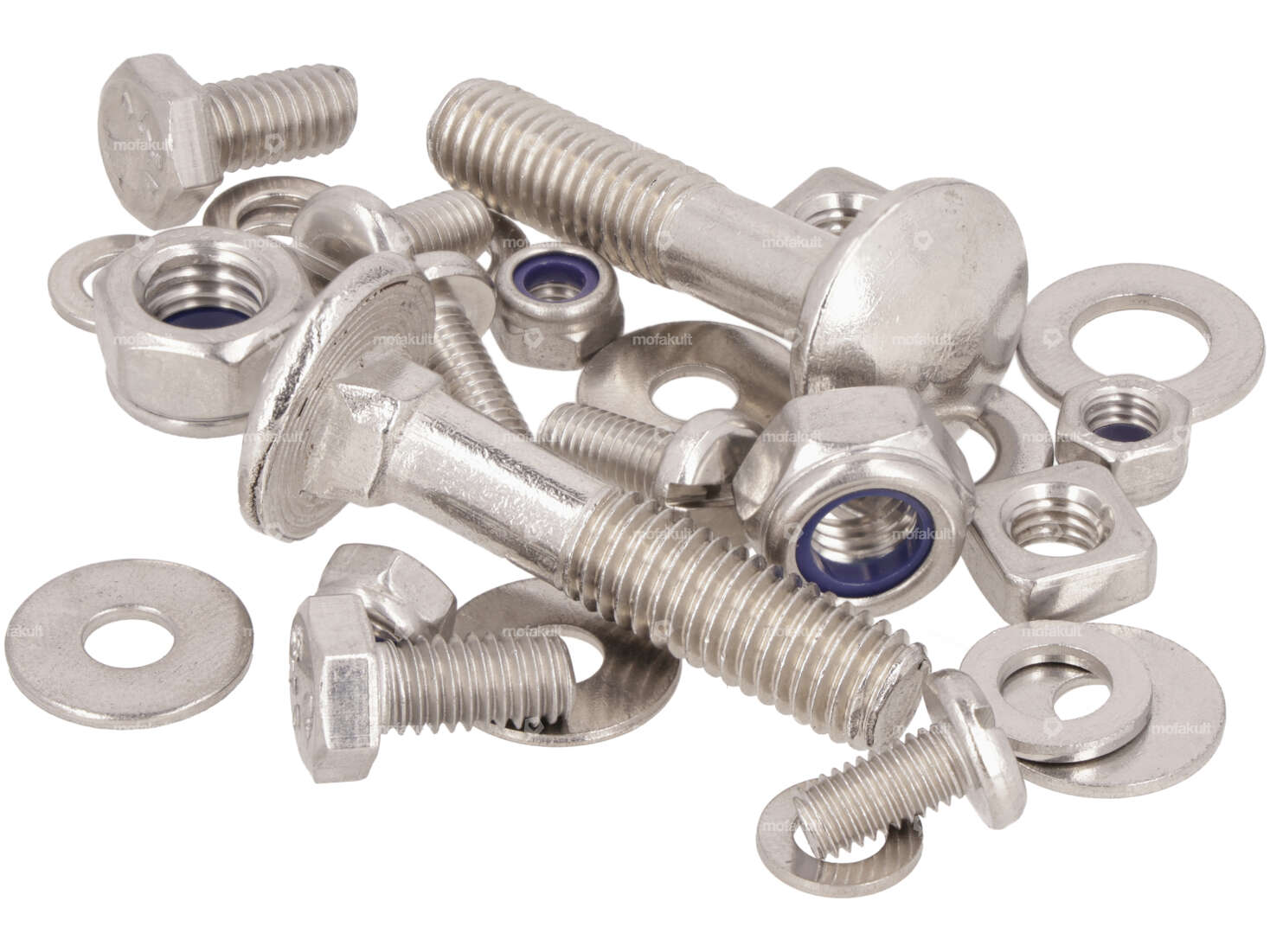 swiing® revival Kit de vis pour porte-bagages et garde-boue arrière Inox | Puch X30 Carousel Image 1