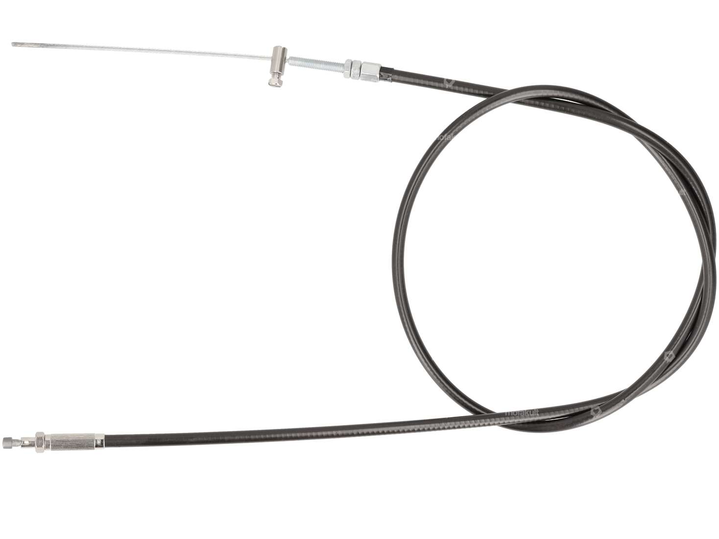 GPO Bremsseilzug vorne 140 cm (Hochlenker) verstärkt schwarz | Puch Carousel Image 1