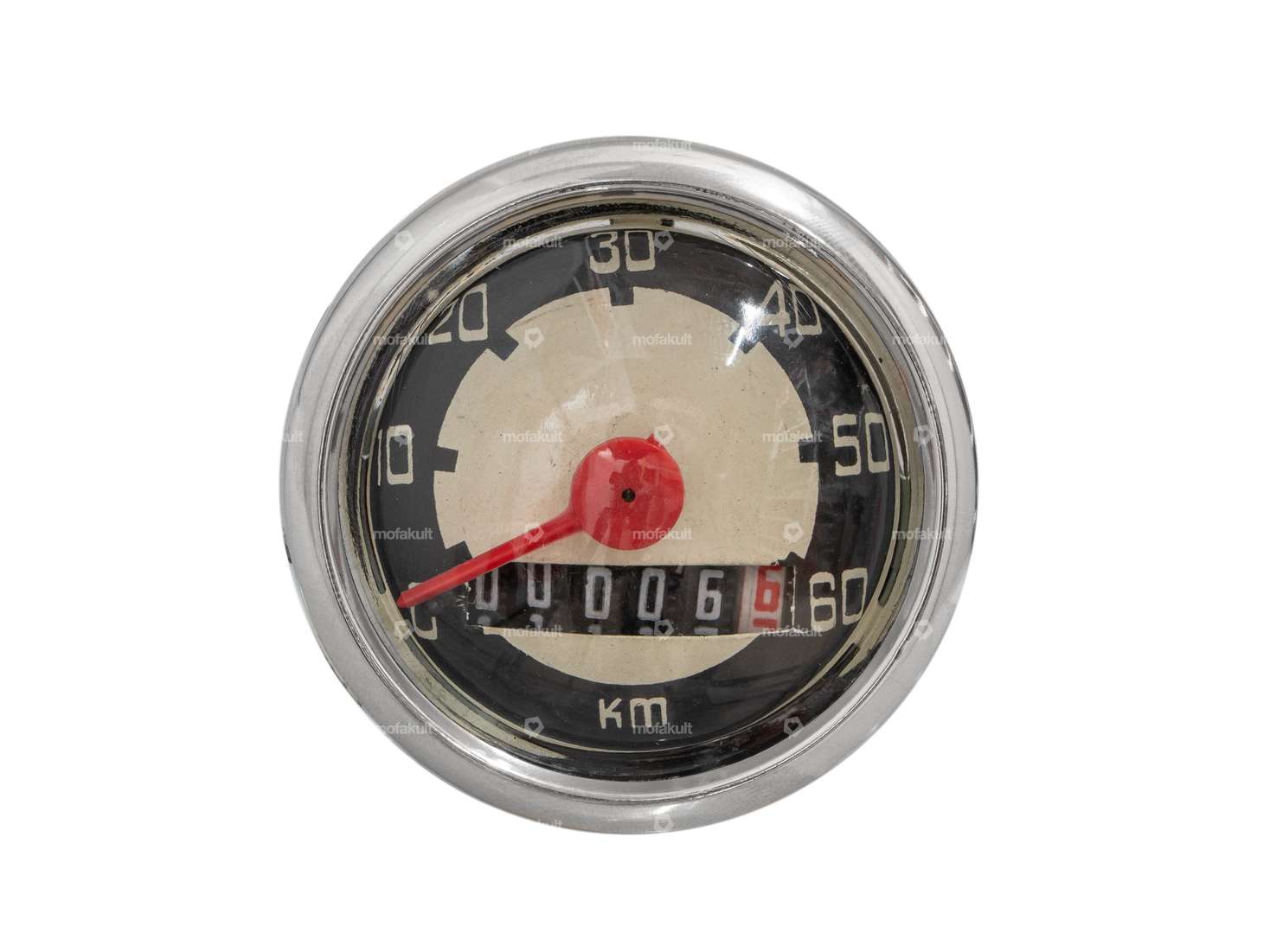 Tacho 60 km/h Ø 48 VDO Nachbau Carousel Image 3