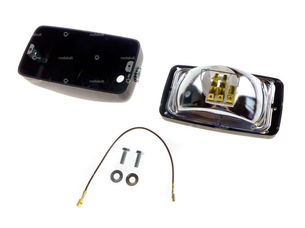 GUIA Scheinwerfer eckig (weisses Glas) Carousel Image 3