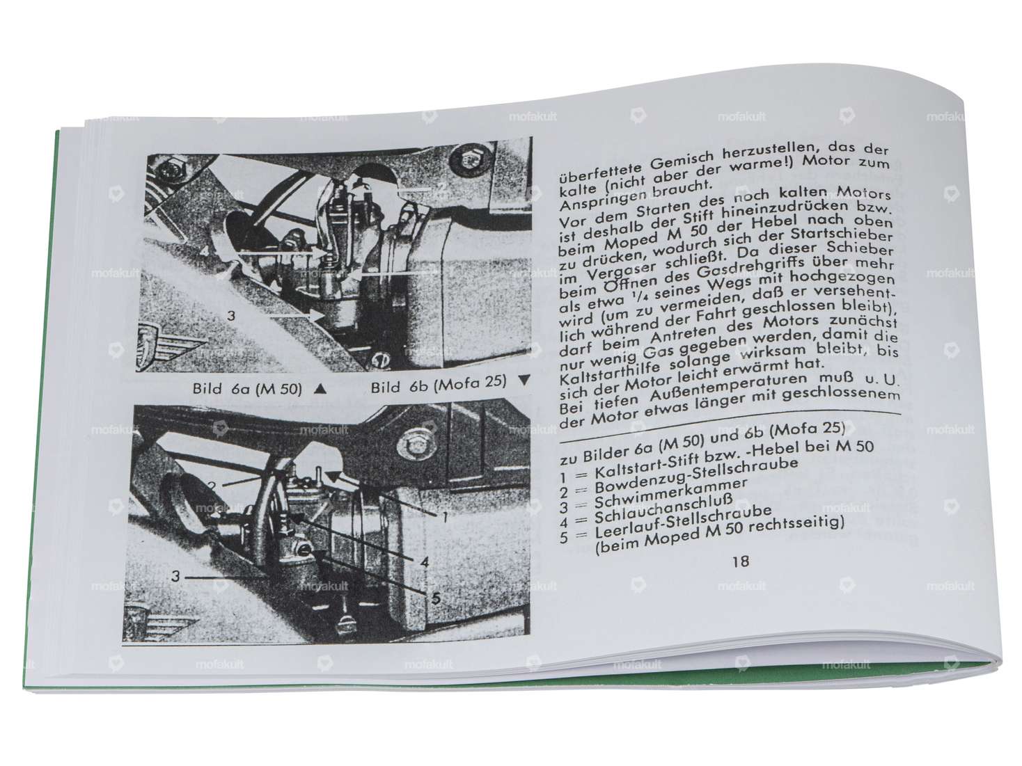 Betriebsanleitung | Zündapp Mofa 25 / Moped M 50 Carousel Image 3