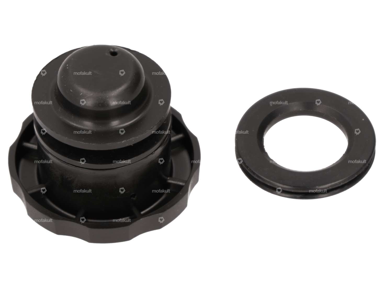 Bouchon de réservoir sans jauge noir NOS | Piaggio Ciao Carousel Image 2