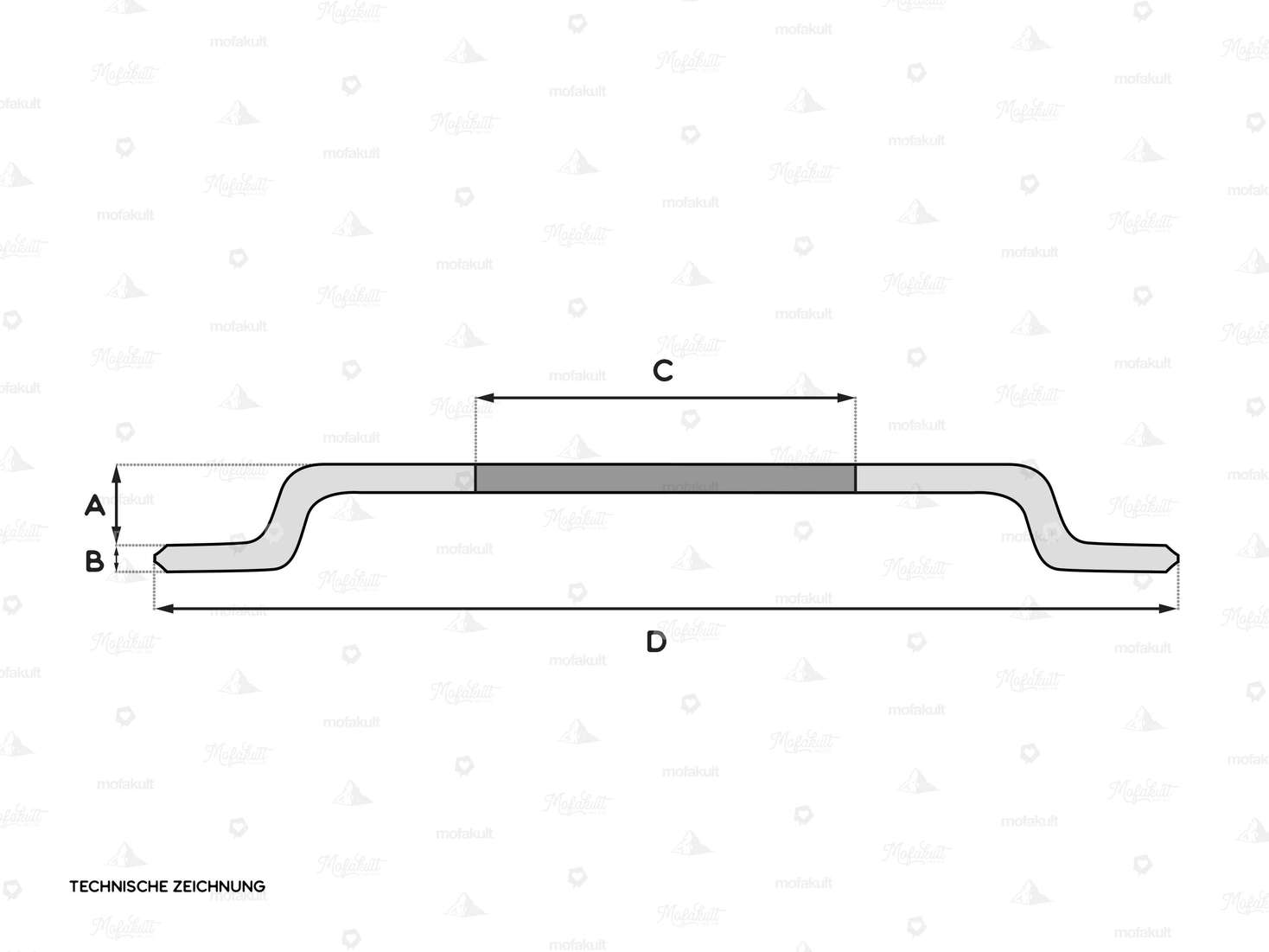 Pignon 34 dents Grimeca plat Carousel Image 4