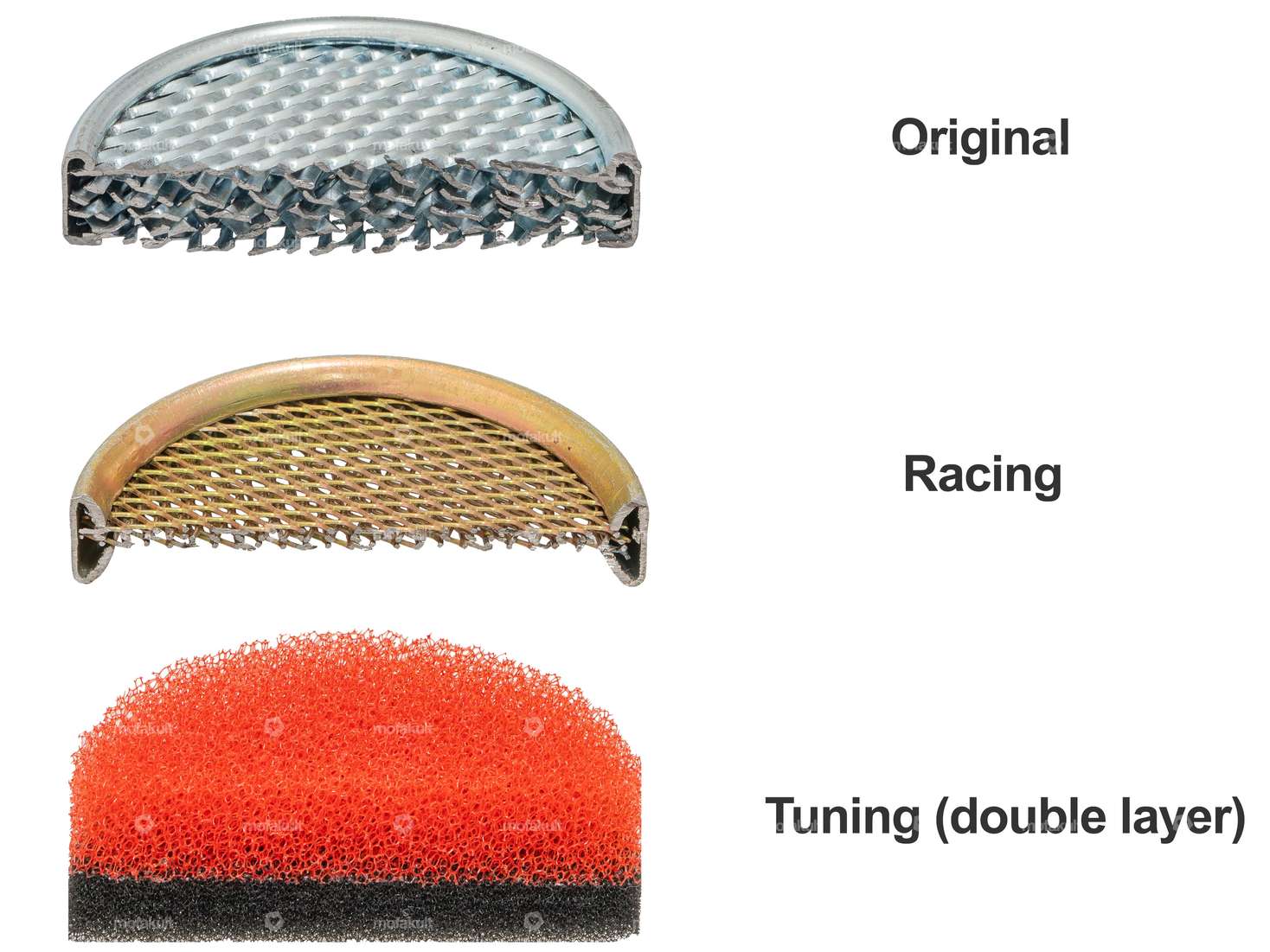 GPO Luftfiltersieb Ø 52 mm «Racing» Carousel Image 2