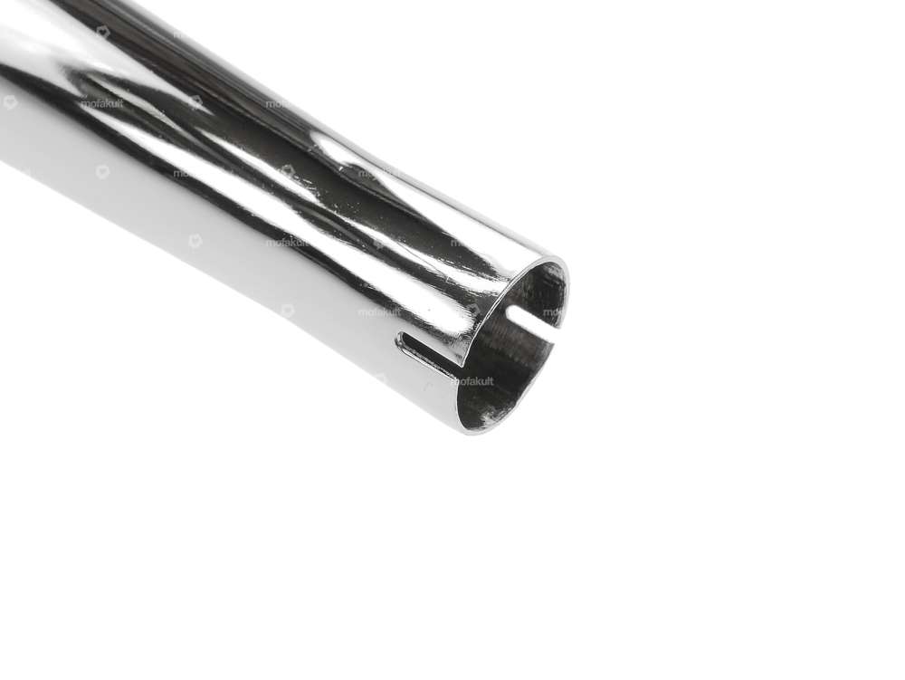 Échappement en flûte Ø 26 / 60 mm Chrome Carousel Image 3