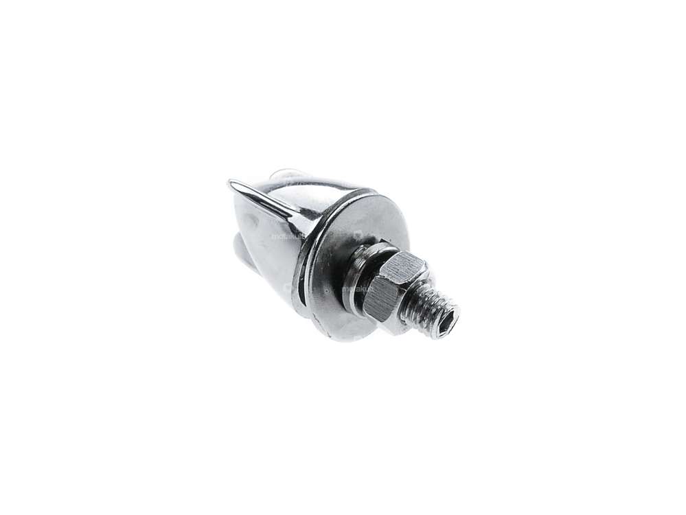 Bullet Wings decorative screw chrome (M6 threaded pin) Carousel Image 2